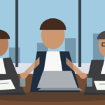 Consultoria de executive search em reunião estratégica para contratação de líderes